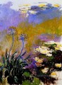 Agapanathus Claude Monet Impresionismo Flores